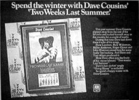 Dave Cousins Advert