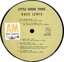 Dave Lewis Label, Monaurual