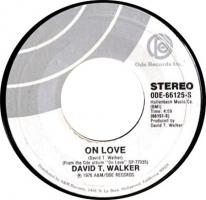 David T. Walker: On Love US 7-inch