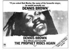 Dennis Brown Advert