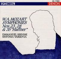 Emmanuel Krivine, Sinfonia Varsovia: W.A. Mozart Symphonies Nos. 23, 28 & 35 "Haffner" US CD album