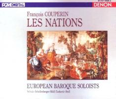 European Baroque Soloists: Couperin: Les Nations US CD album