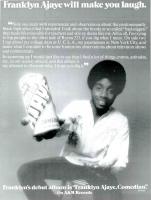 Franklyn Ajaye: Comedian US ad