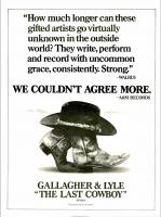Gallagher & Lyle Advert