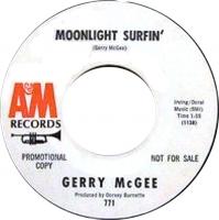 Gerry McGee: Moonlight Surfin’ US Promo 7-inch