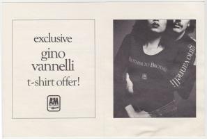 Gino Vannelli Shirt, Clothing