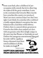 Groucho Marx Advert