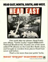 Head East Advert