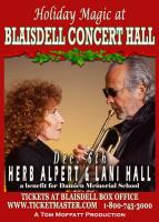 Herb Alpert & Lani Hall 2014 Bliasdell Center Honolulu, HI concert poster