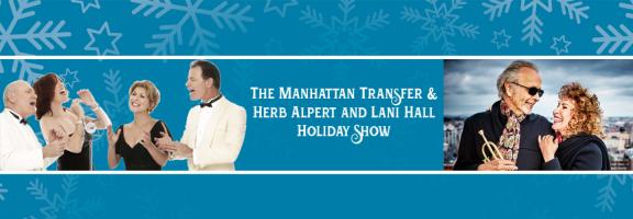 Herb Alpert & Lani Hall 2018 holiday show banner ad