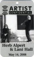Herb Alpert & Lani Hall XM Radio event pass