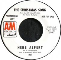 Herb Alpert & the Tijuana Brass: The Christmas Song promo US 7-inch