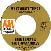 Herb Alpert & the Tijuana Brass: She Touched Me US 7-inch