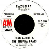 Herb Alpert & the Tijuana Brass: Zazueira US promo 7-inch
