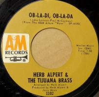 Herb Alpert & the Tijuana Brass: Ob-La-Di, Ob-La-Da US 7-inch