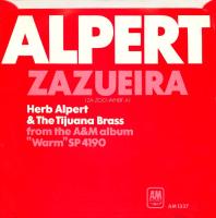 Herb Alpert & the Tijuana Brass: Zazuiera US 7-inch sleeve