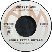 Herb Alpert & the Tijuana Brass: Coney Island US 7-inch