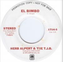 Herb Alpert & the Tijuana Brass Promo, Label