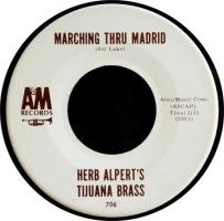 Herb Alpert & the Tijuana Brass: Marching Thru Madrid US 7-inch