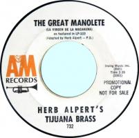 Herb Alpert & the Tijuana Brass Promo, Label