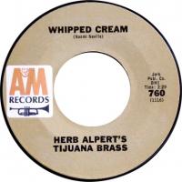 Herb Alpert & the Tijuana Brasss: Whipped Cream US 7-inch