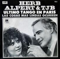 Herb Alpert & the Tijuana Brass: Last Tango In Paris Argentina 7-inch sleeve