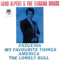 Herb Alpert & the Tijuana Brass: Zazueira Brazil 7-inch