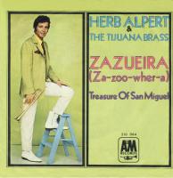 Herb Alpert & the Tijuana Brass: Zazueira Germany 7-inch