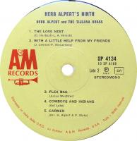 Herb Alpert & the Tijuana Brass: Herb Alpert's Ninth Italy