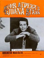 Herb Alpert & the Tijuana Brass Sounds of Britain music book