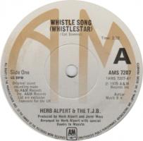 Herb Alpert & the Tijuana Brass: Whistle Song (Whistlestar) Britain 7-inch