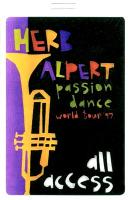 Herb Alpert Backstage