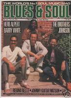 Herb Alpert Blues & Soul Cover June 1987