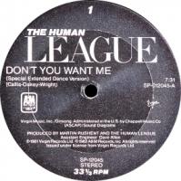 Human League: Don't You Want Me US 12-inch