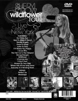 Sheryl Crow: Wildflower Live From New York US sellsheet