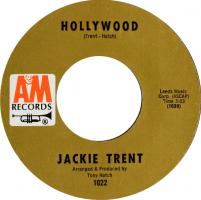 Jackie Trent: Hollywood US 7-inch