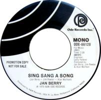 Jan Berry: Sing Sang a Song US 7-inch