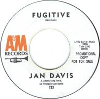 Jan Davis: : Fugitive US US Promo 7-inch