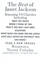 Janet Jackson: Design Of a Decade US sticker