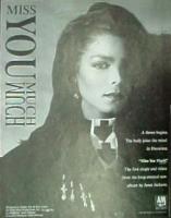 Janet Jackson: Miss You Much US ad