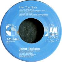 Janet Jackson: Miss You Much US 7-inch