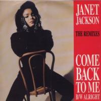 Janet Jackson: Come Back to Me Britain 12-inch