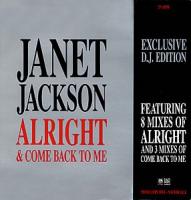 Janet Jackson: Come Back to Me Britain 12-inch