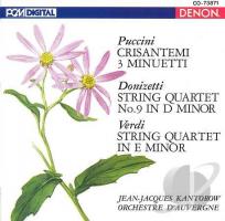 Jean-Jacques Kantorow, Orchestra d'Auvergne: Puccini/Donizetti/Verdi US CD albu
