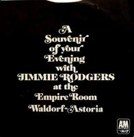 Jimmie Rodgers: Today/The Lovers US 7-inch sleeve