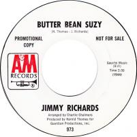 Jimmy Richards: Butter Bean Suzy US Promo 7-inch