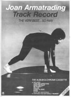 Joan Armatrading: Track Record Britain ad