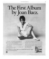 Joan Baez: Gulf Winds US ad
