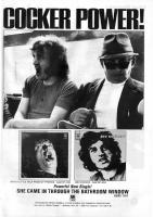 Joe Cocker: She Came In Through the Bathroom Window US Ad