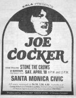 Joe Cocker Advert